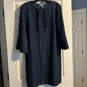 Draper James Chambray Dress NWT 12